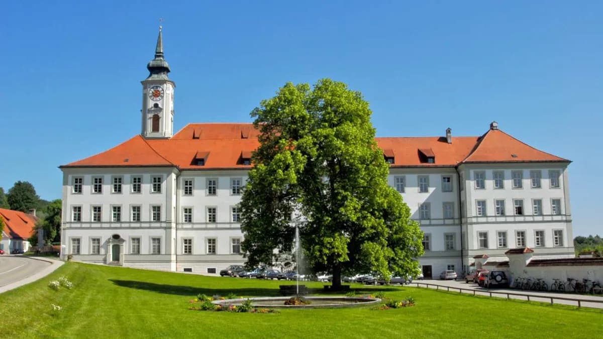 Kloster Schäftlarn von Süden
